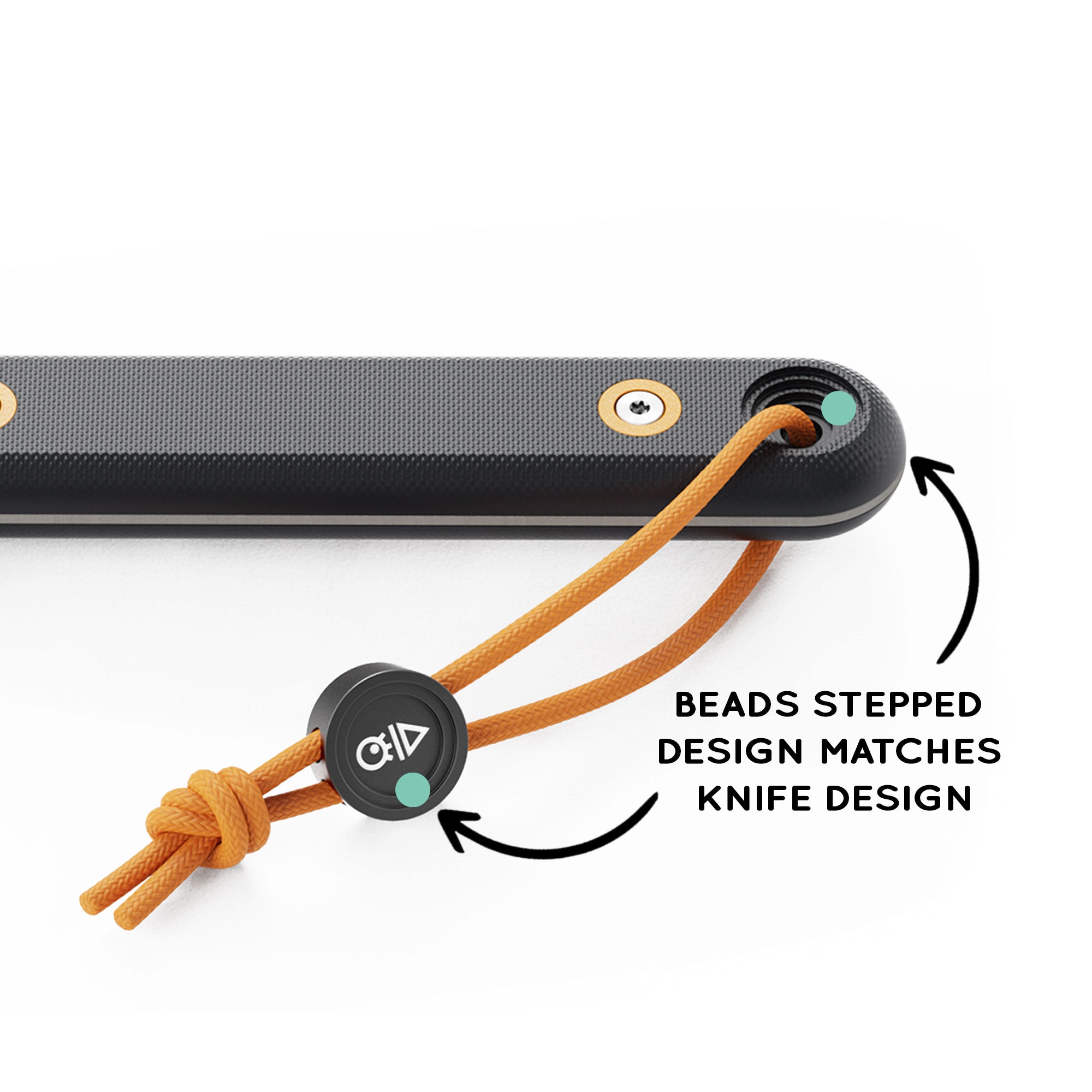 Paracord Lanyard and Bead for Magknives – FULL WiNDSOR